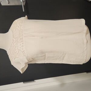 Madewell Silk lace blouse